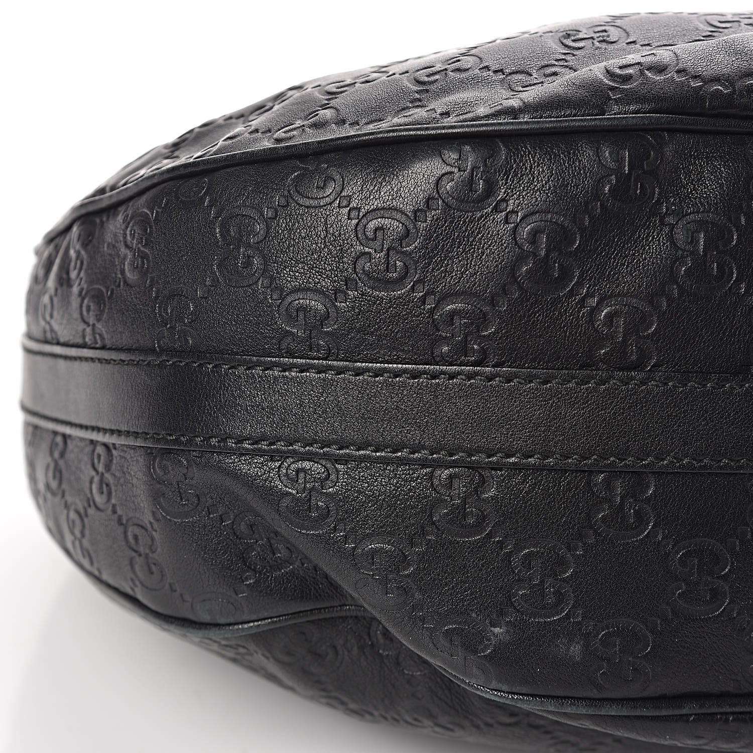 Gucci Guccissima Medium GG Twins Hobo Black 16 of 18