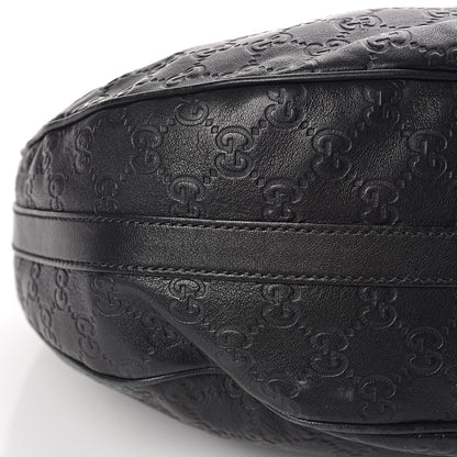 Gucci Guccissima Medium GG Twins Hobo Black 16 of 18