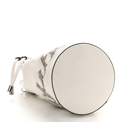 Christian Louboutin Calfskin Marie Jane Bucket White 4 of 9