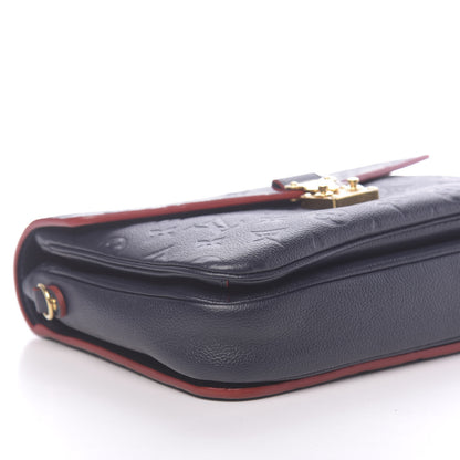 Louis Vuitton Empreinte Pochette Metis Marine Rouge 8 of 10