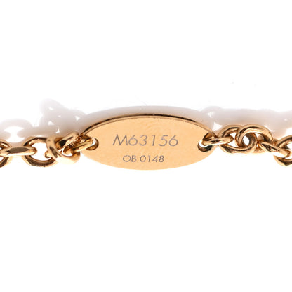 Louis Vuitton Monogram Charms Necklace Gold 6 of 6