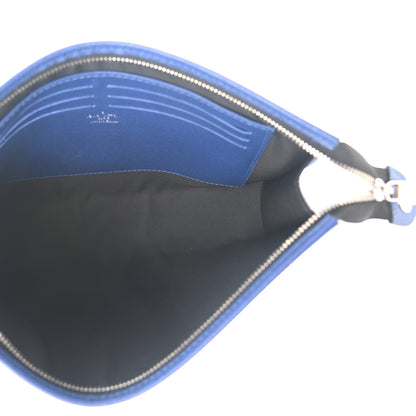 Louis Vuitton Monogram Eclipse Pochette Voyage MM Pacific Blue 5 of 8