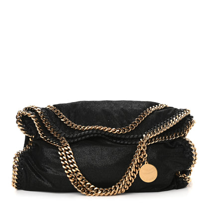 Stella McCartney Shaggy Deer Falabella Fold Over Tote Black 1 of 11