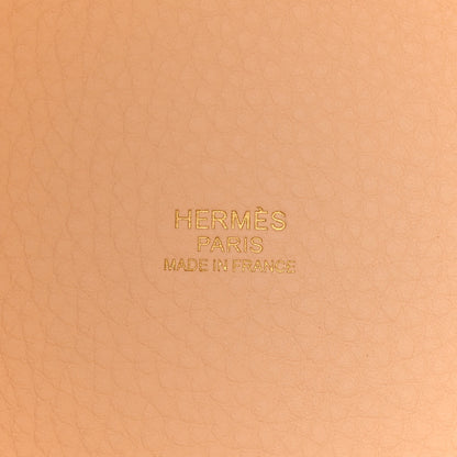 Hermes Taurillon Clemence Picotin Lock 22 MM Nata 6 of 10