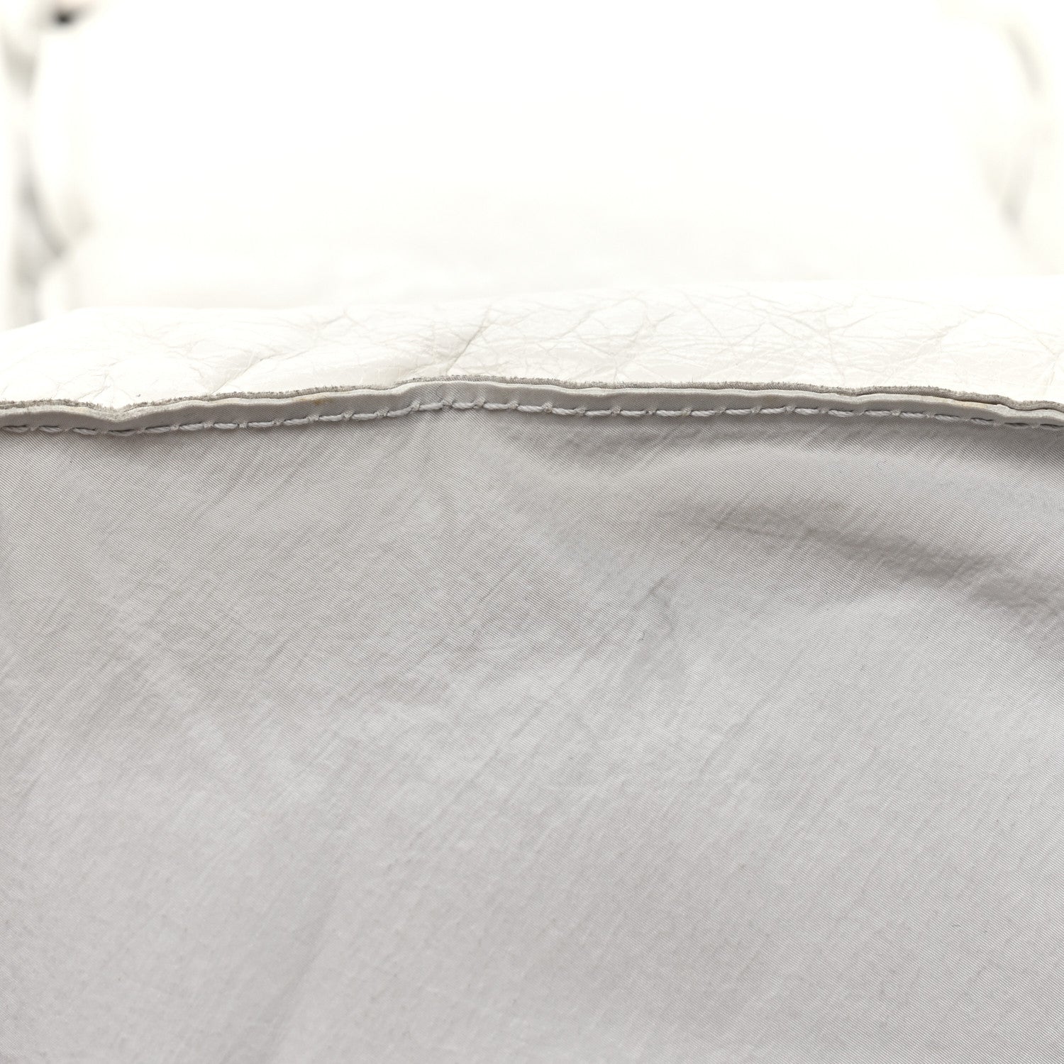 Bottega Veneta Lambskin Intrecciato The Squash Padded Tote Chalk 17 of 21