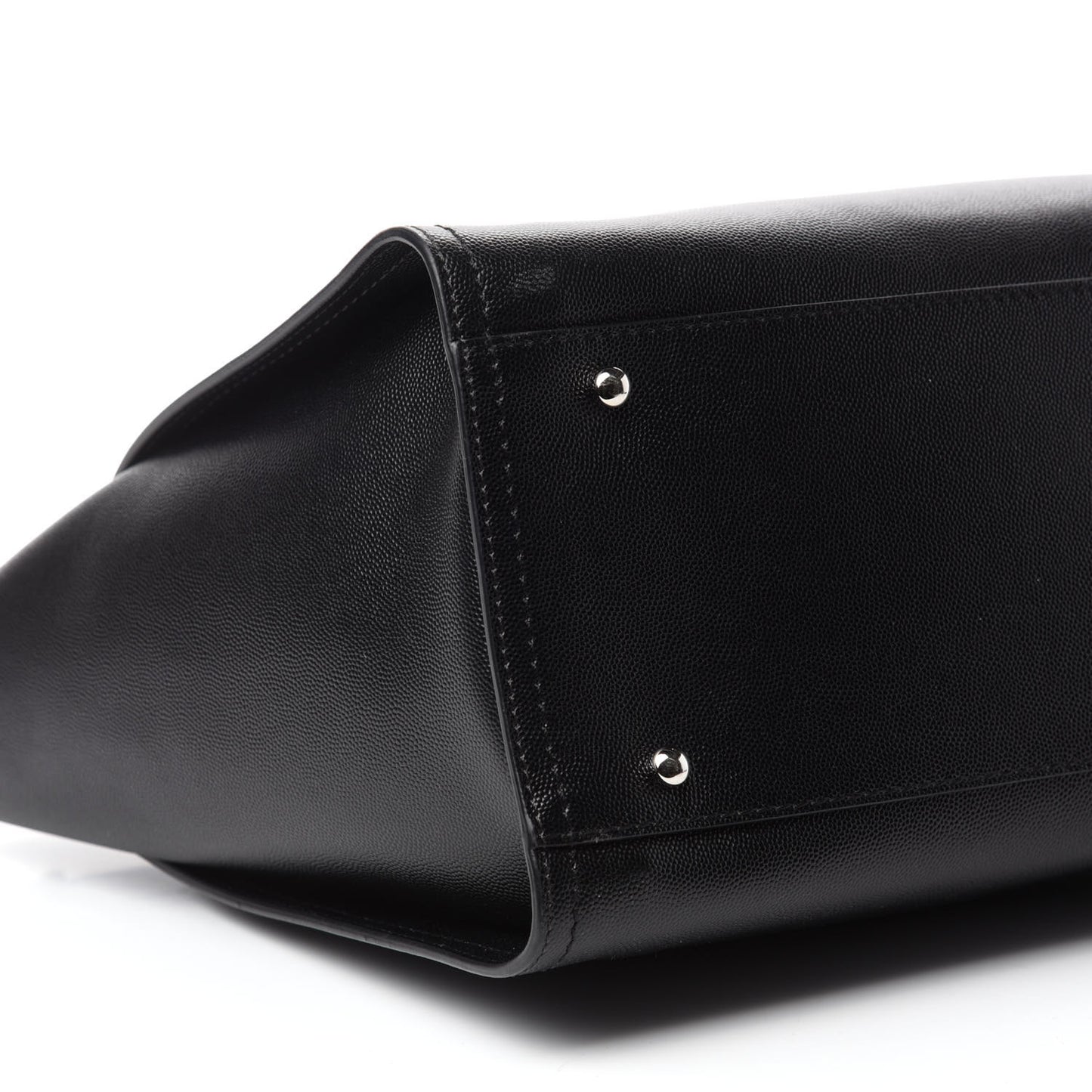 Caviar Small Studded Deauville Tote Black