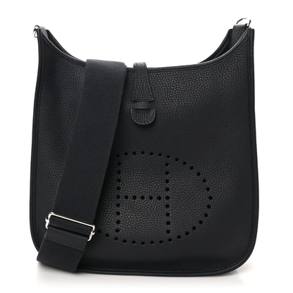 Hermes Taurillon Clemence Evelyne III PM Caban 1 of 10