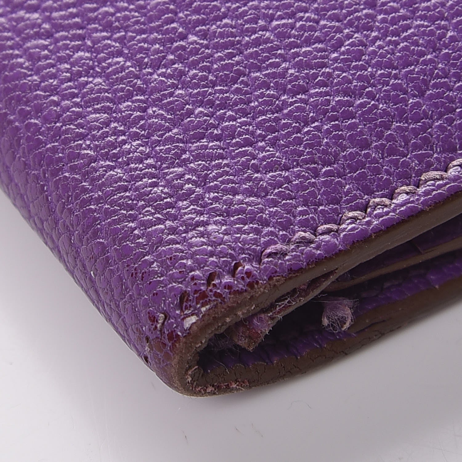 Hermes Chèvre Mysore Bearn Gusset Wallet Parme 15 of 23