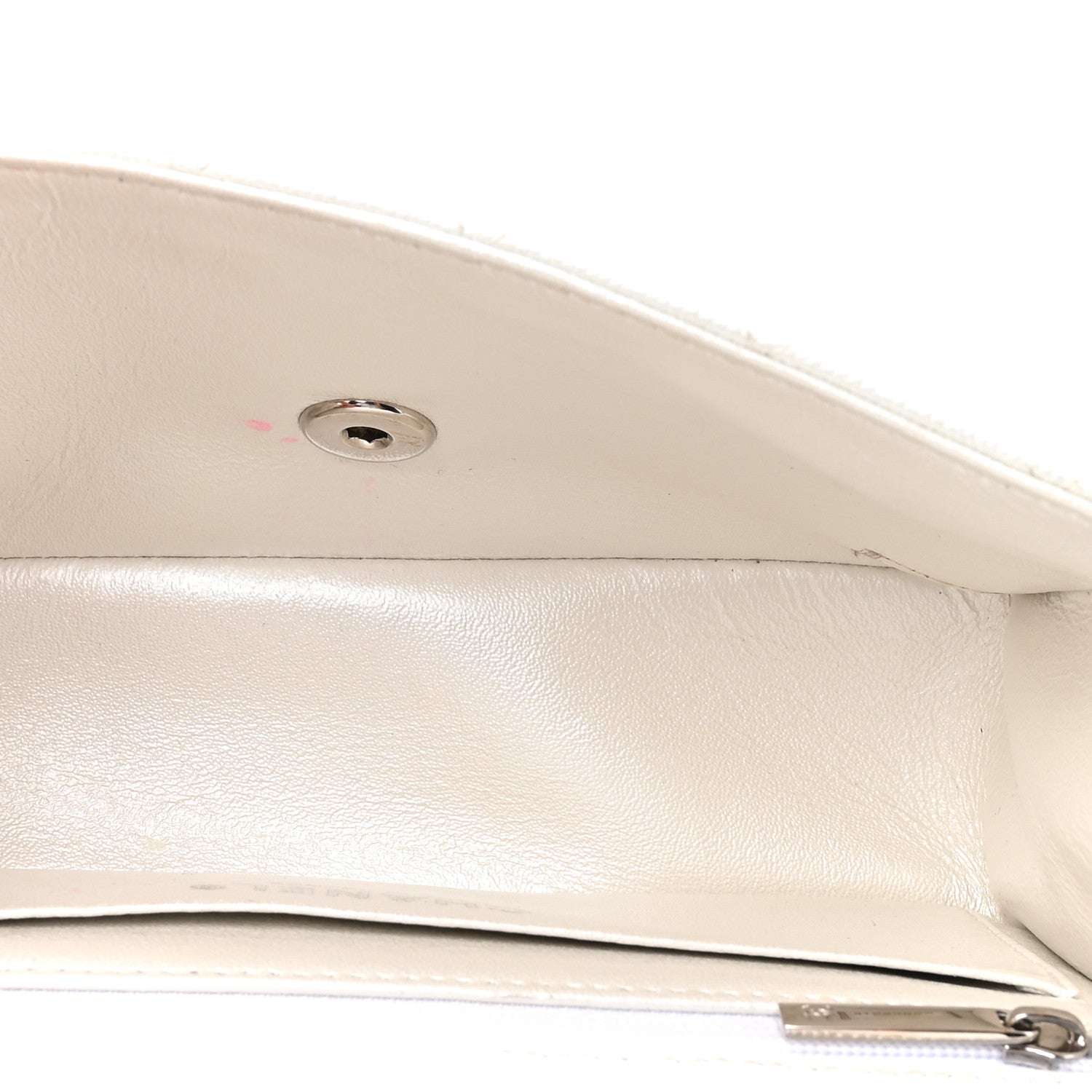 Chanel Metallic Caviar Quilted Mini Top Handle Rectangular Flap