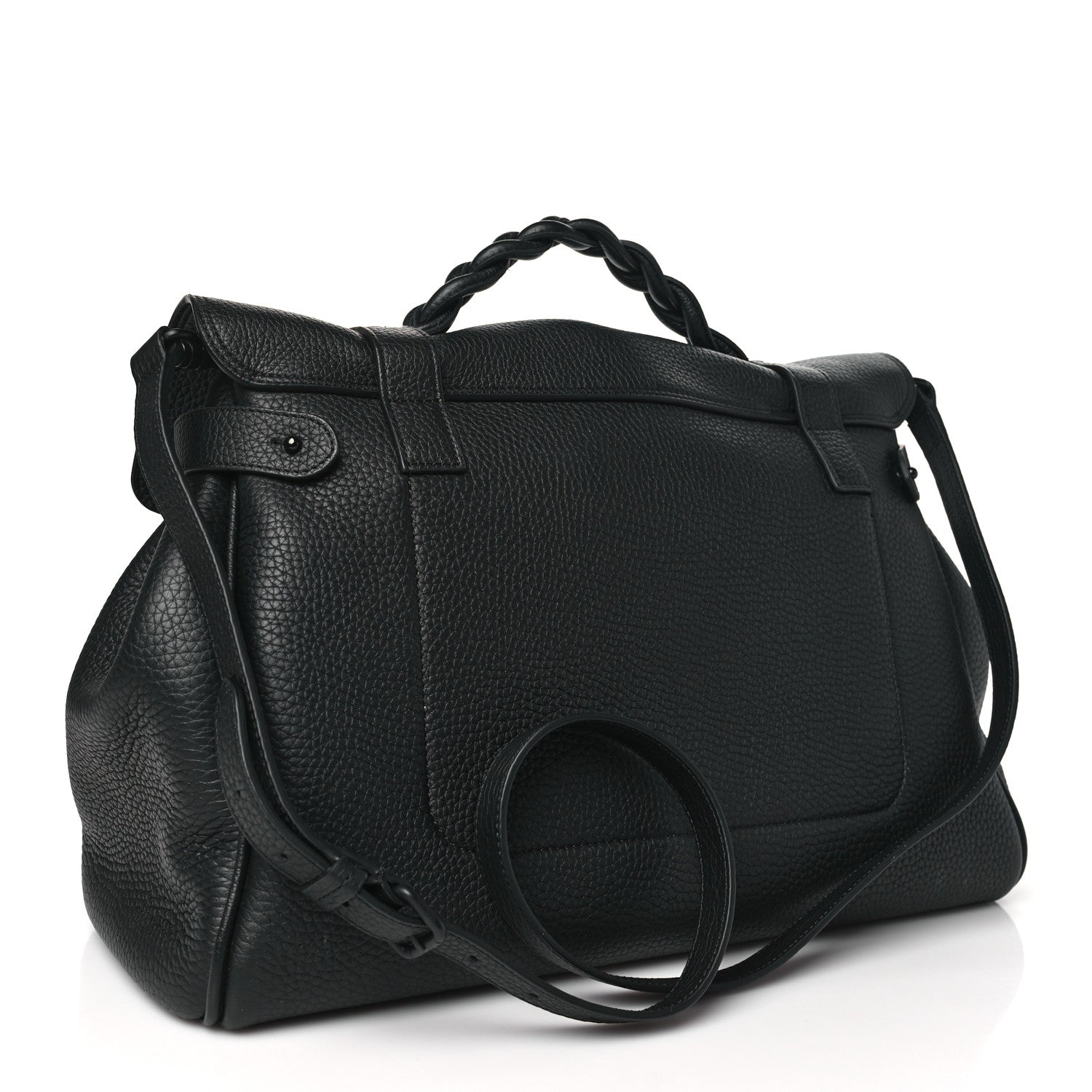 Mulberry Heavy Grain Oversized Alexa Black 3 of 10