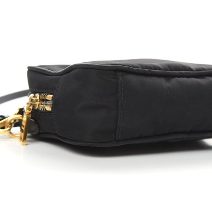 Prada Tessuto Nylon Mini Camera Crossbody Bag Black 9 of 10