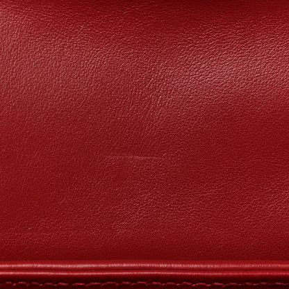Saint Laurent Calfskin Y Quilted Monogram Toy Loulou Monogram Crossbody Bag Red 10 of 10