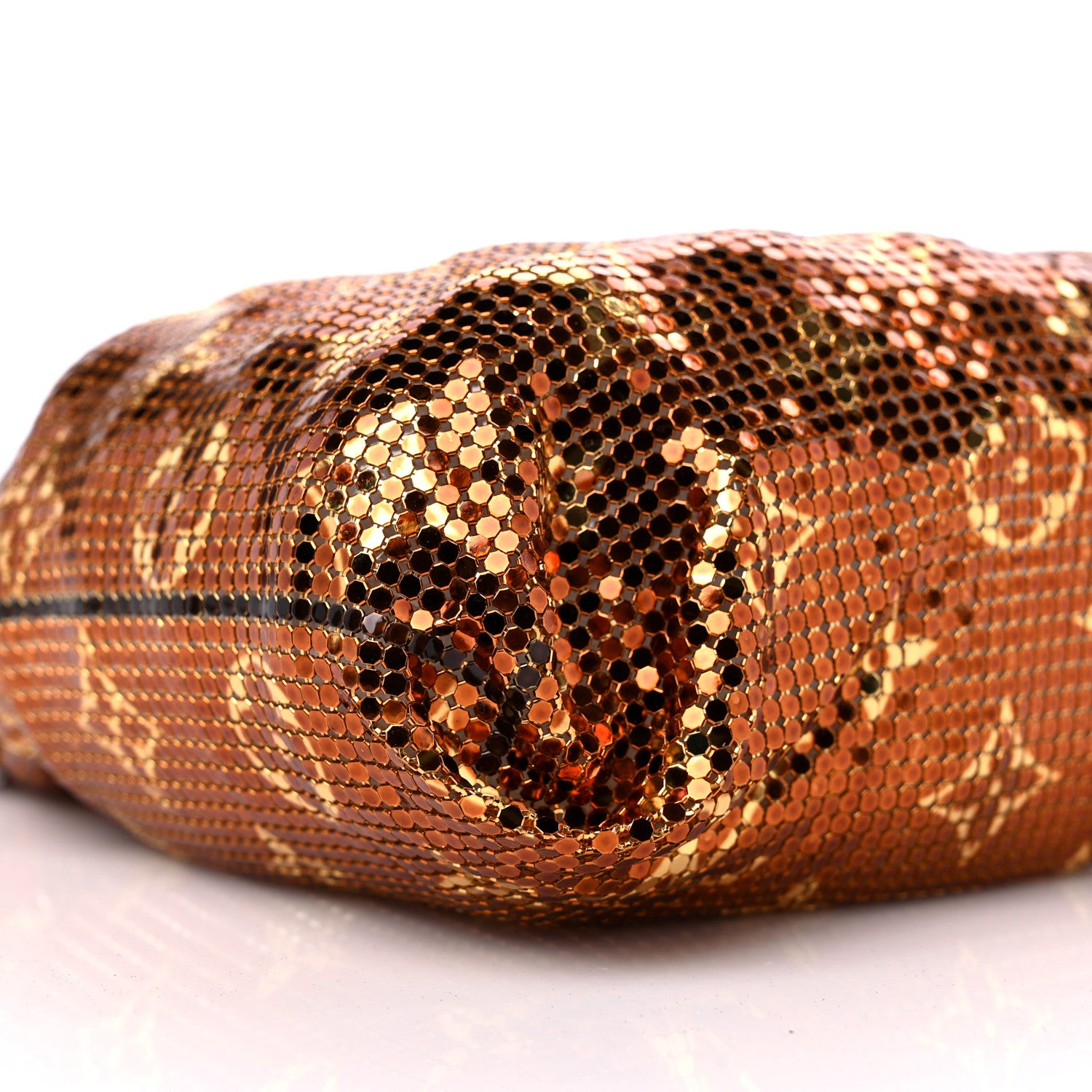 Louis Vuitton Monogram Mesh Metal Frances Gold 7 of 9