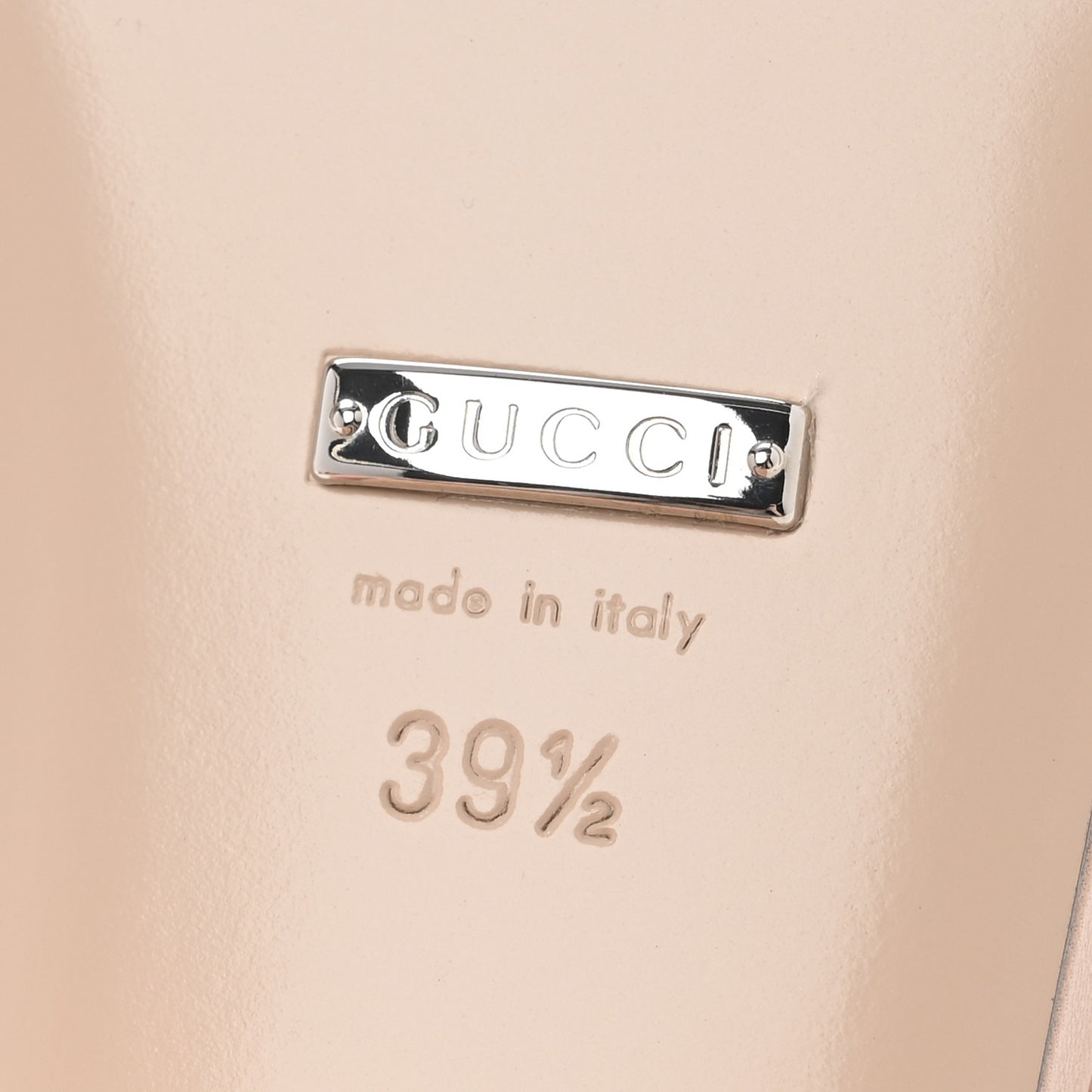 Malaga Kid Interlocking G Studs 25/85mm Platform Sandals 39.5 Perfect Pink