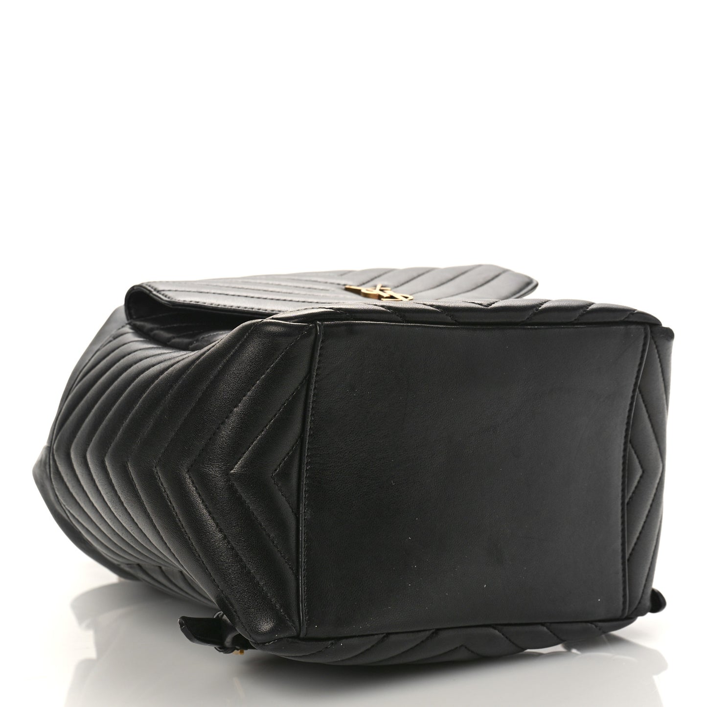 Lambskin Matelasse Monogram Joe Backpack Black