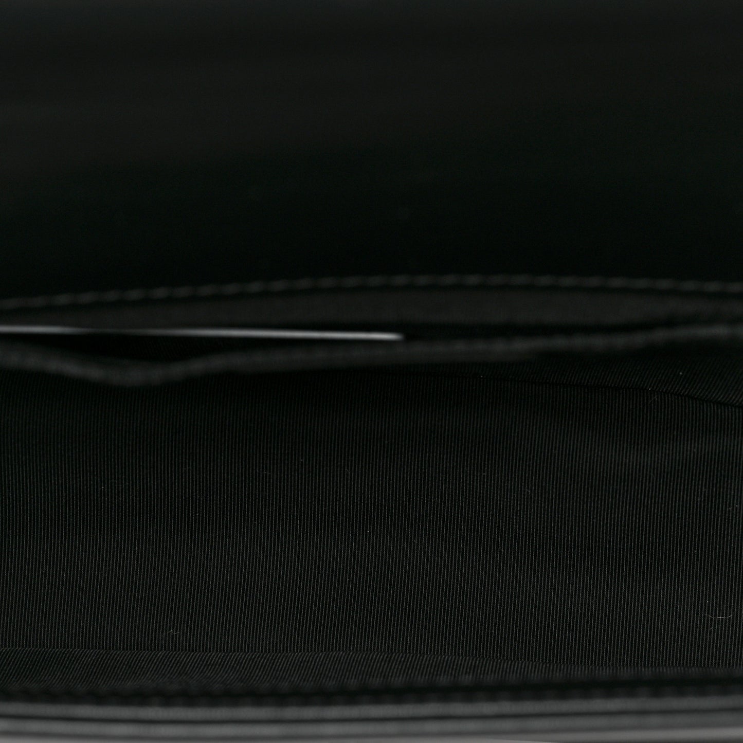 Tweed Calfskin Medium Boy Flap Black White