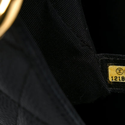 Chanel Caviar Quilted Grand Shopping Tote GST Black 7 of 10