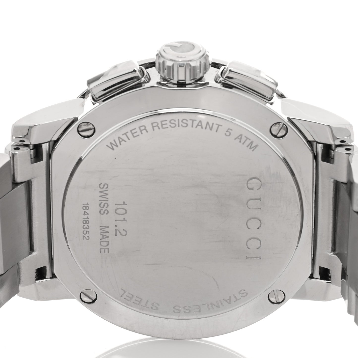 Stainless Steel 44mm G-Chrono Quartz Watch Black