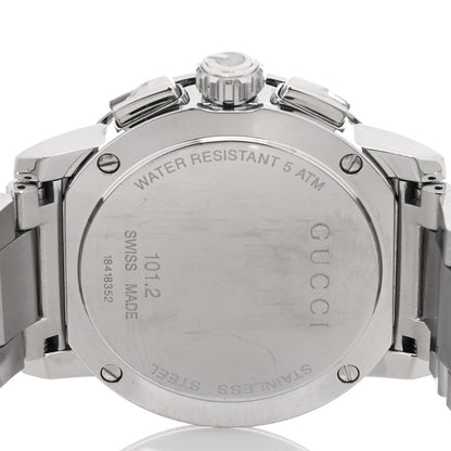 Gucci Stainless Steel 44mm G-Chrono Quartz Watch Black 4 of 4