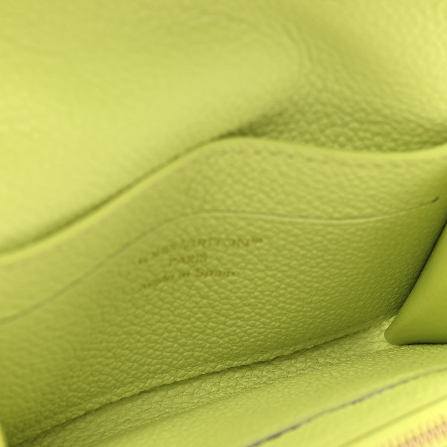 Louis Vuitton Empreinte Rosalie Coin Purse Zesty Lime 5 of 7