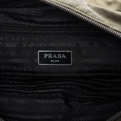 Prada Nylon Vela Flat Messenger Bag Mimetico 6 of 8