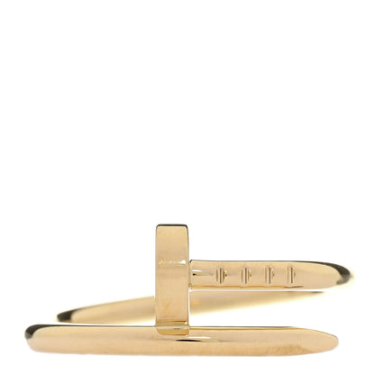 Cartier 18K Yellow Gold Small Juste Un Clou Ring 50 5.25 1 of 6