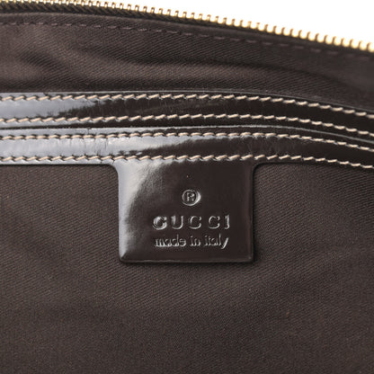 Gucci Monogram Guccissima Hearts Studded Medium Joy Boston Dark Brown 6 of 9