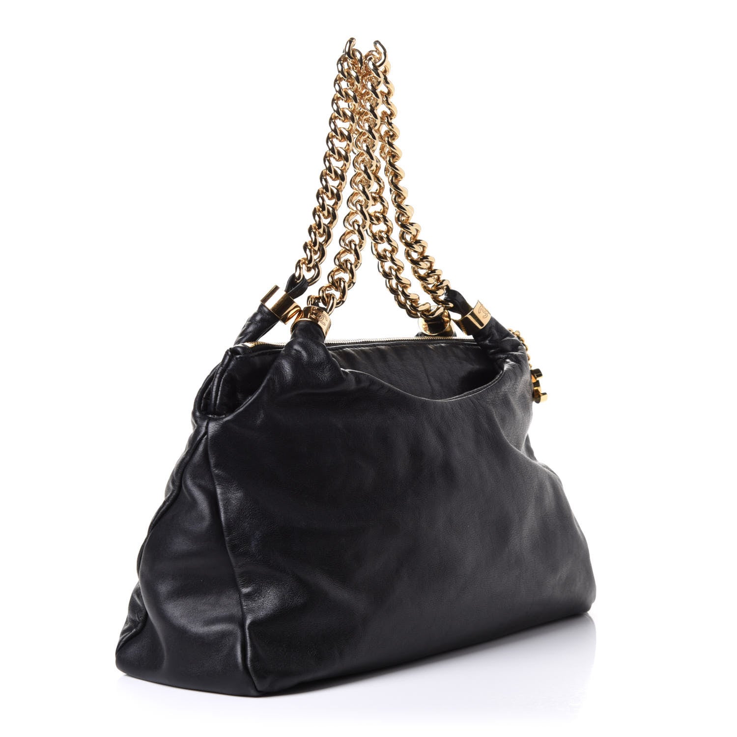 Chanel Calfskin Rodeo Drive Hobo Black 2 of 5
