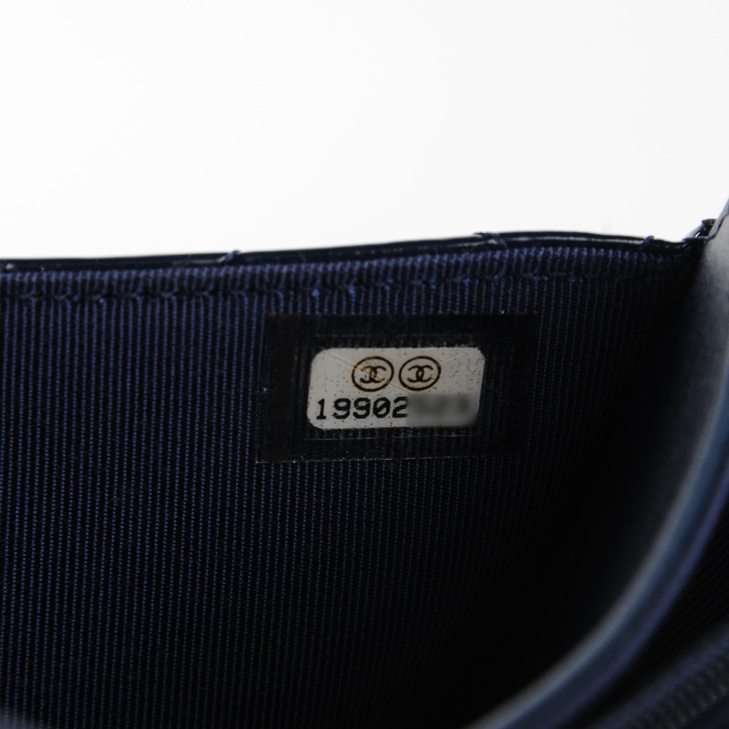 Chanel Patent Calfskin Quilted Small Flap Wallet Blue 6 of 8