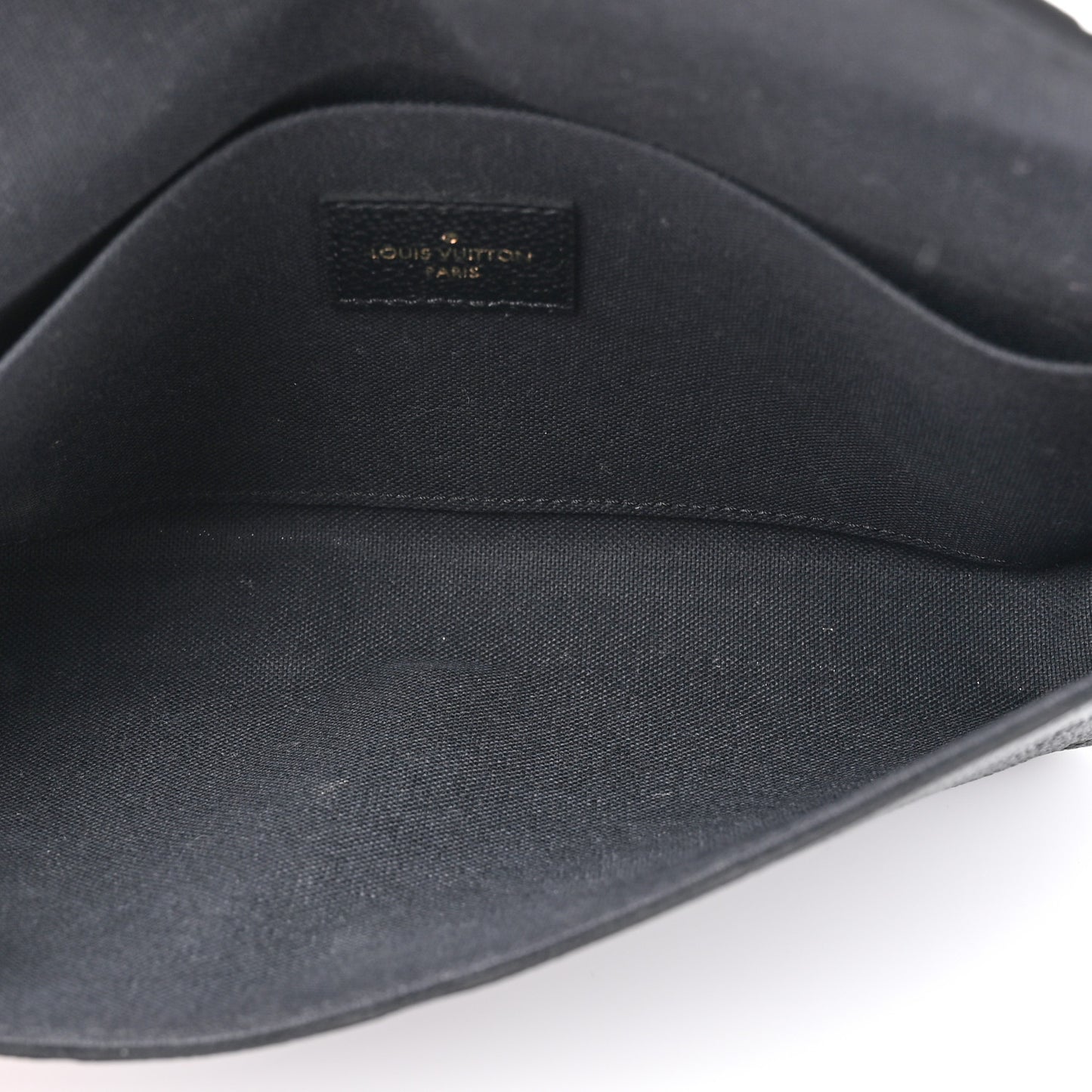Empreinte Pochette Felicie Chain Wallet Black