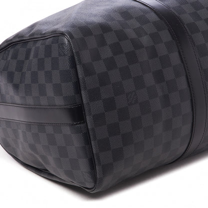Louis Vuitton Damier Graphite Keepall Bandouliere 45 5 of 9