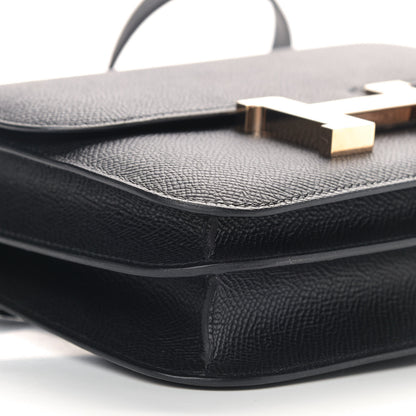 Hermes Epsom Constance 18 Black 6 of 10