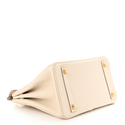 Hermes Togo Birkin 25 Craie 4 of 11