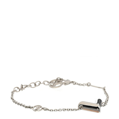 Louis Vuitton Essential V Supple Bracelet Silver 1 of 6