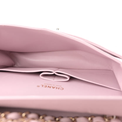 Chanel Caviar Quilted Medium Double Flap Light Pink 5 of 13