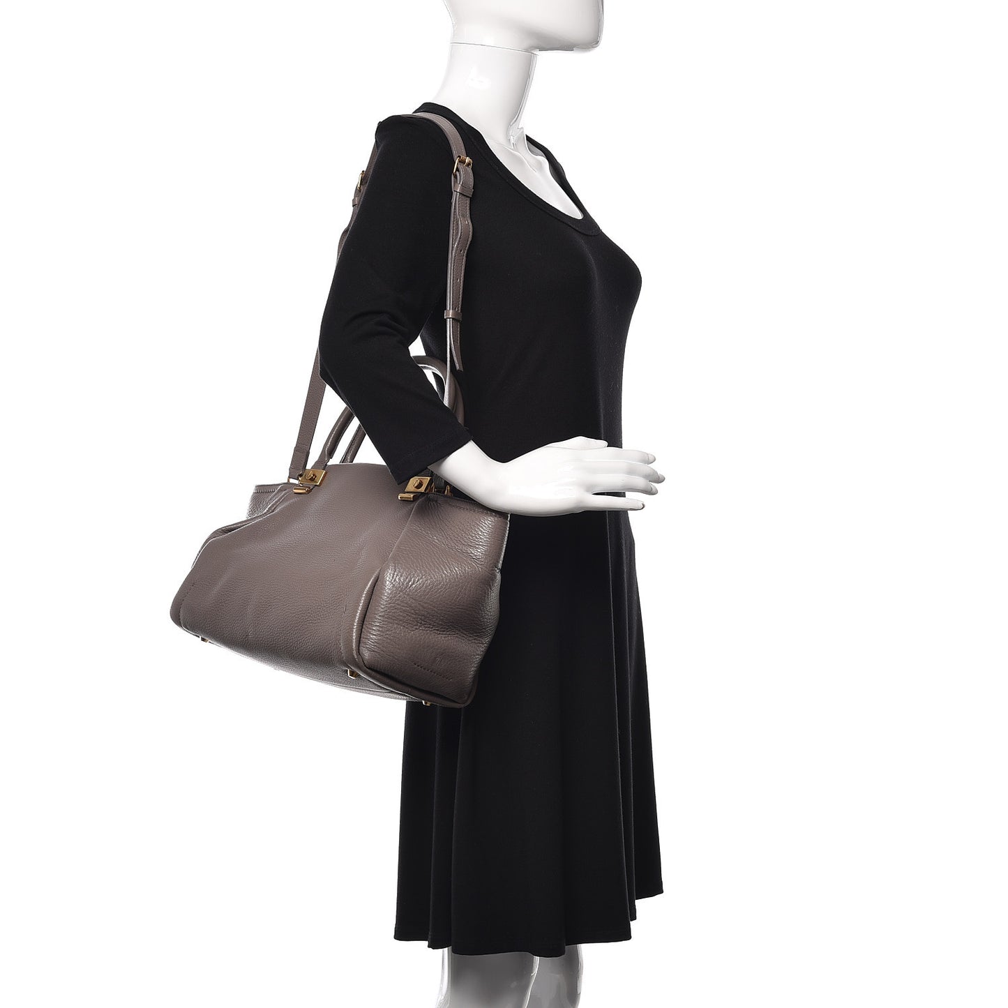 Goatskin Trilogy Bowling Bag Mastic