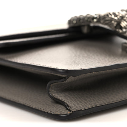Gucci Calfskin Mini Dionysus Shoulder Bag Dusty Grey 8 of 9