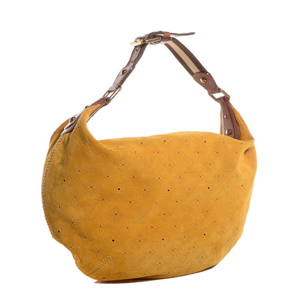 Louis Vuitton Suede Mahina Onatah GM Maize 3 of 7