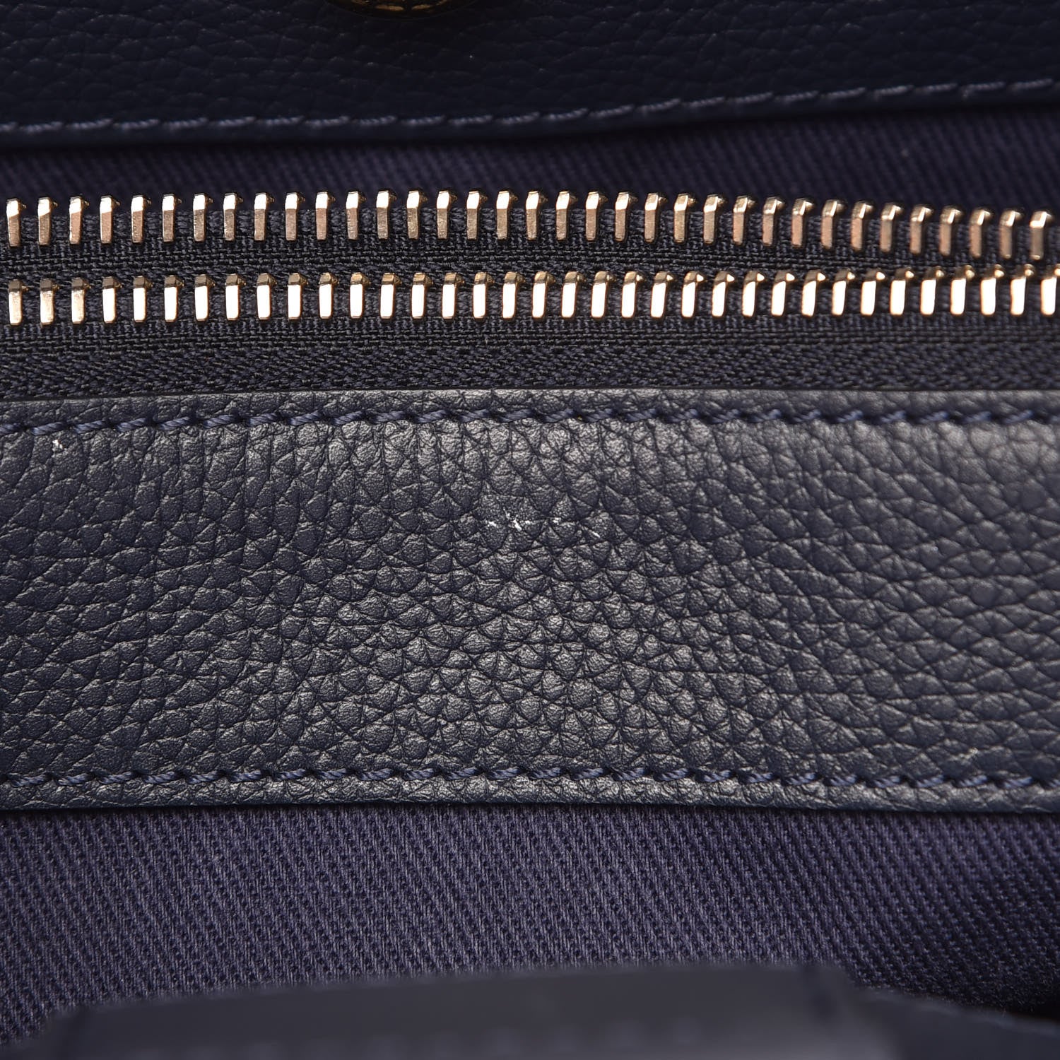 Chanel Grained Calfskin Medium Neo Executive Shopper Tote Dark Blue 8 of 14