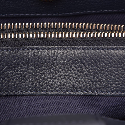 Chanel Grained Calfskin Medium Neo Executive Shopper Tote Dark Blue 8 of 14