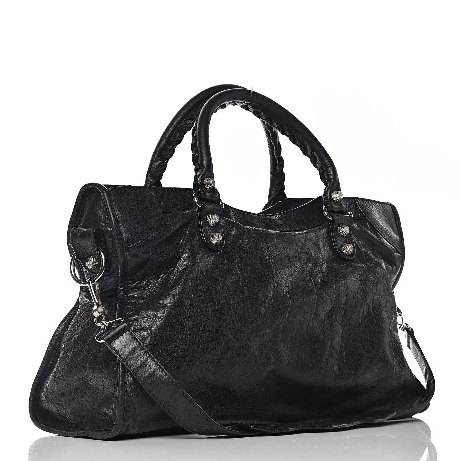 Balenciaga Agneau Giant 12 Silver Hardware City Black 3 of 11