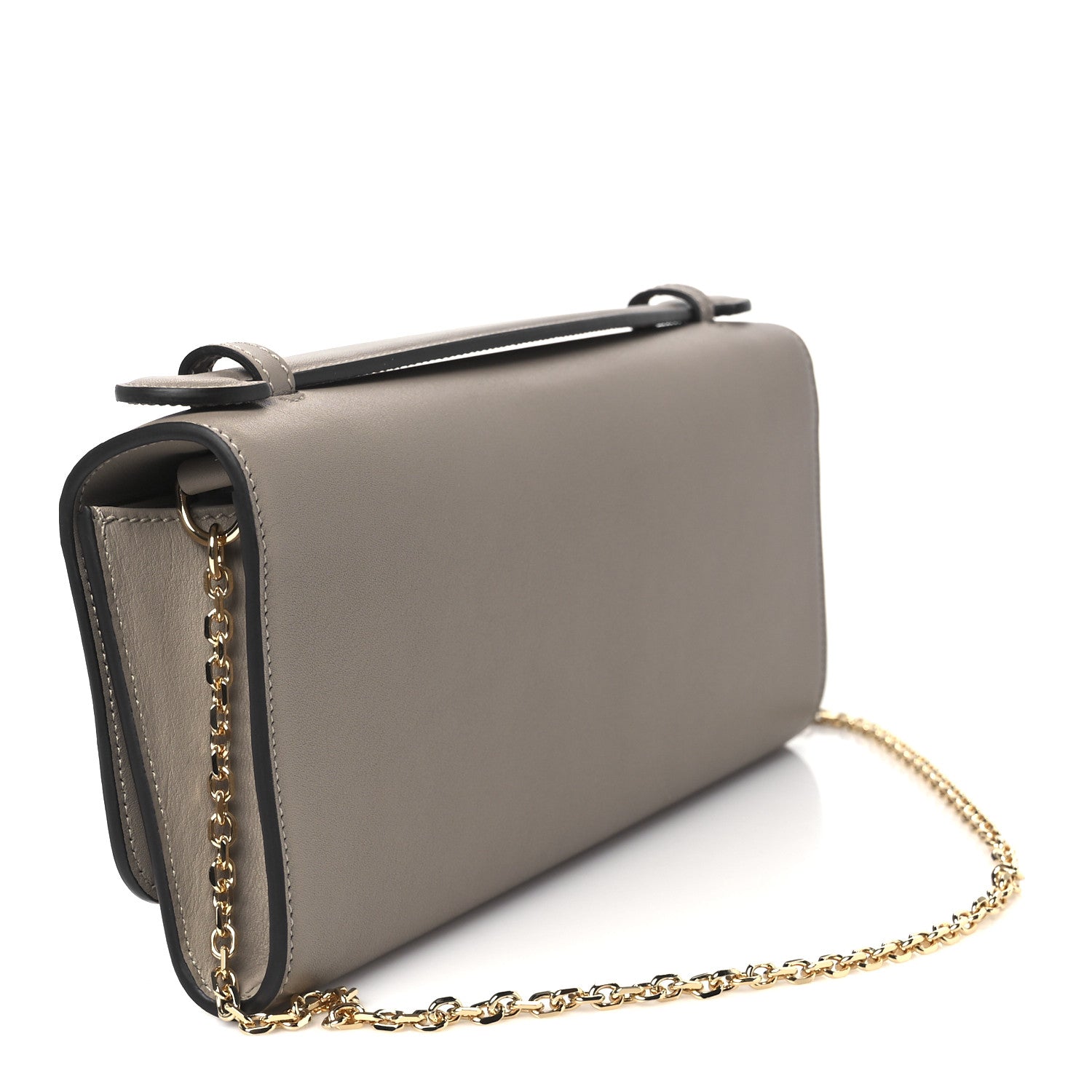 Gucci Calfskin Gucci 73 Clutch Dove Grey 3 of 11