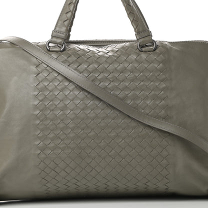 Bottega Veneta Calfskin Intrecciato Large Leggero Tote Kaki Fondente 10 of 14