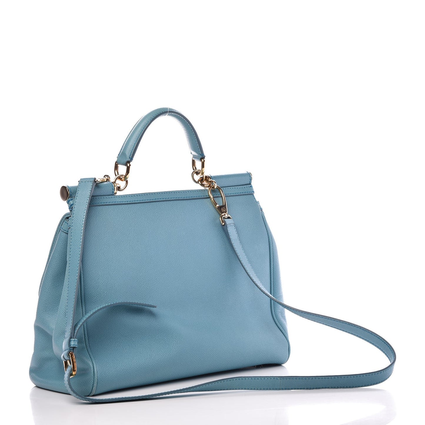 Dauphine Large Miss Sicily Satchel Light Blue