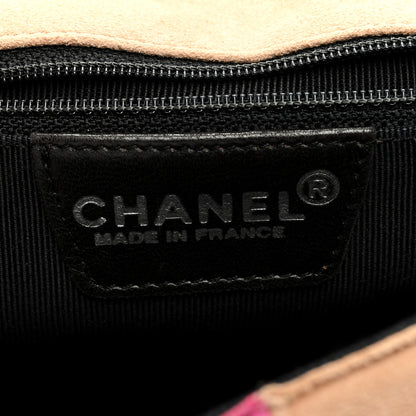 Chanel Suede Patchwork Medium Mademoiselle Flap Multicolor 6 of 11