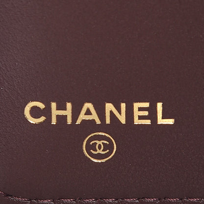 Chanel Caviar Quilted Yen Wallet Black 6 of 8