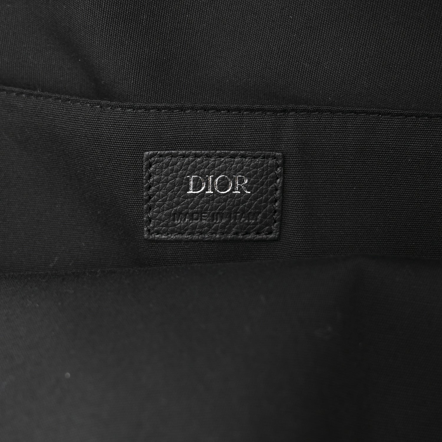 Christian Dior Oblique Calfskin Rider Backpack Beige Black 6 of 10