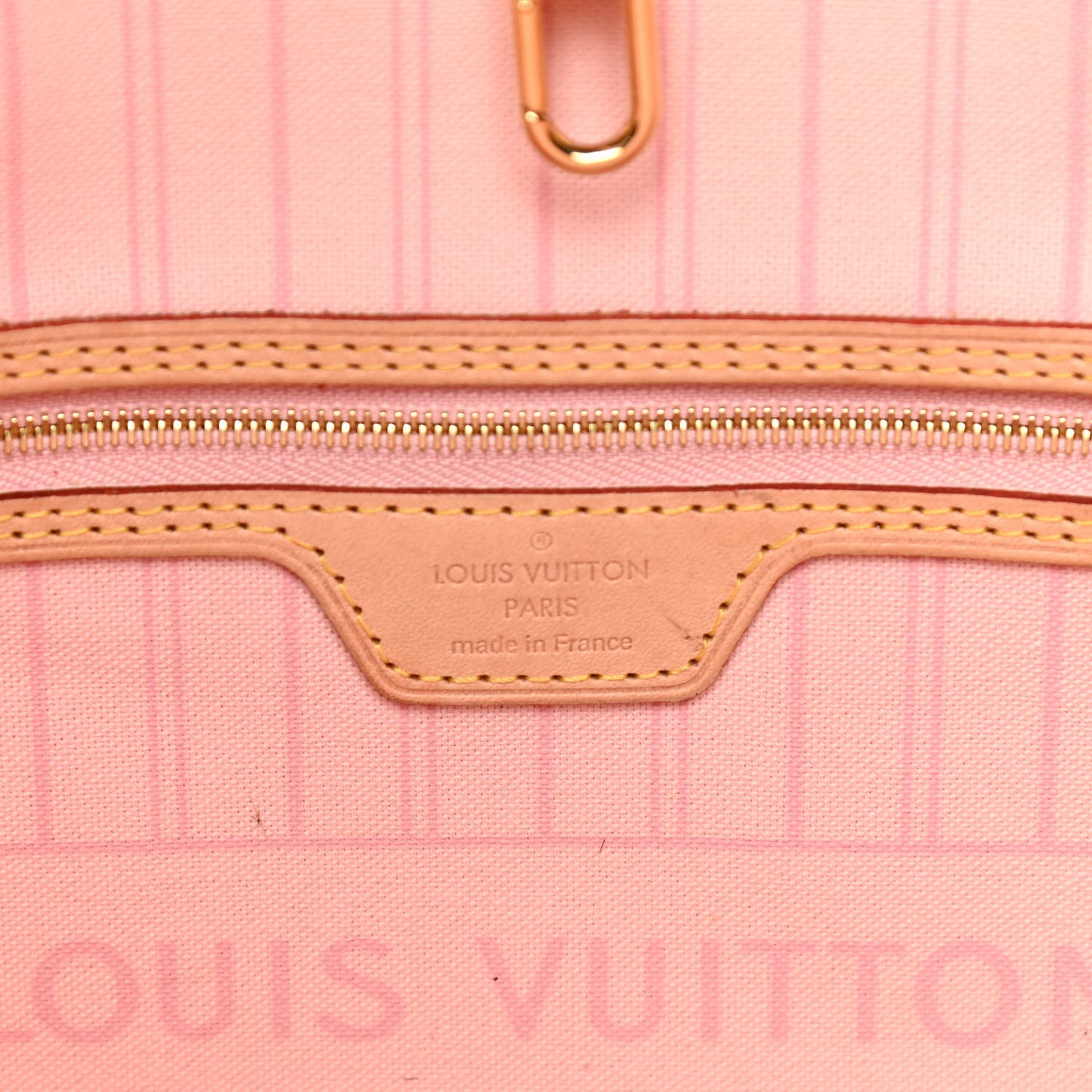Damier Azur Neo Neverfull MM Rose Ballerine