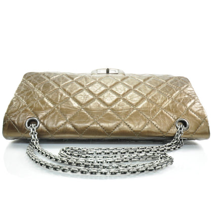 Chanel Leather 2.55 Reissue 227 Flap Bronze 5 of 10