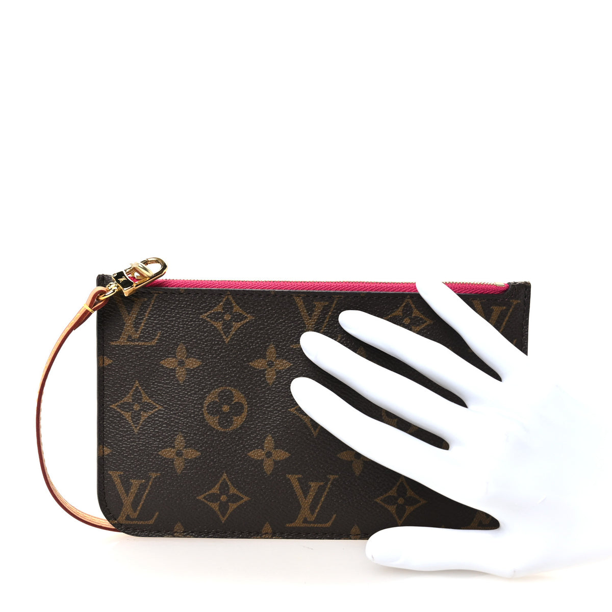 Monogram Neverfull PM Pochette Pivoine